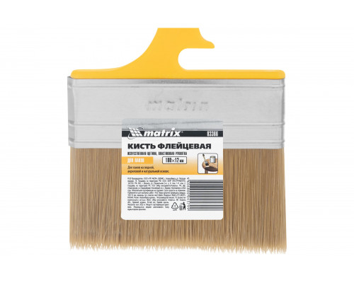 Флейцевая кисть MATRIX ЛАКИ Color Line 100х12 мм 83366