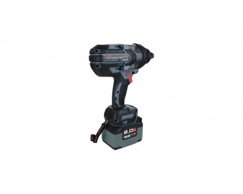 Аккумуляторный бесщеточный ударный гайковерт Profipower T-1200N (Li-ion-1шт, 6.0Ач, 1200Нм, переходник 3/4