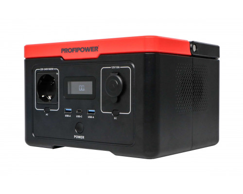 Аккумуляторная портативная электростанция Profipower ПЭ-600 600Вт F0060
