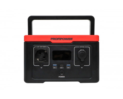 Аккумуляторная портативная электростанция Profipower ПЭ-600 600Вт F0060