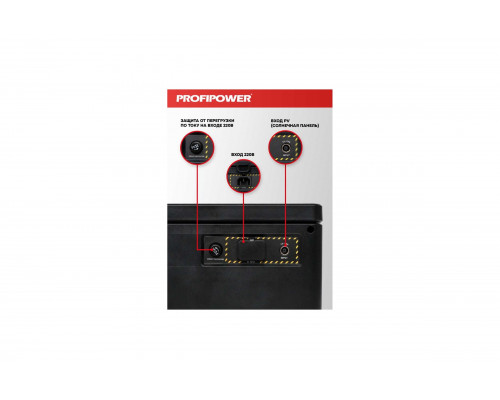 Аккумуляторная портативная электростанция Profipower ПЭ-600 600Вт F0060