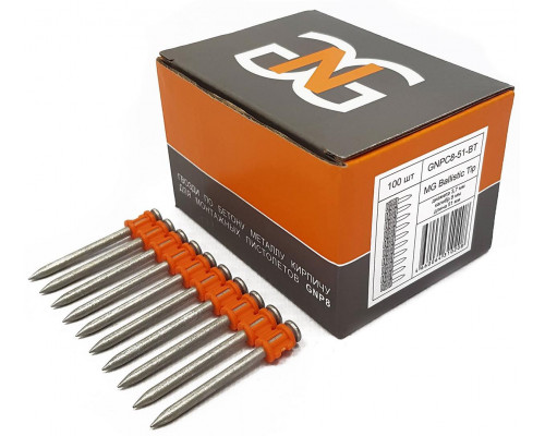 Гвоздь Trusty по бетону/металлу ASH-3.0/60 500шт 1.9кг NA