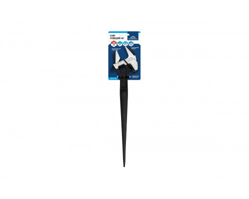 Ключ разводной vertextools 300мм, 4в1 2120-4-300