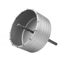 Коронка в сборе по бетону (120 мм; М22) Vertextools 222-0120