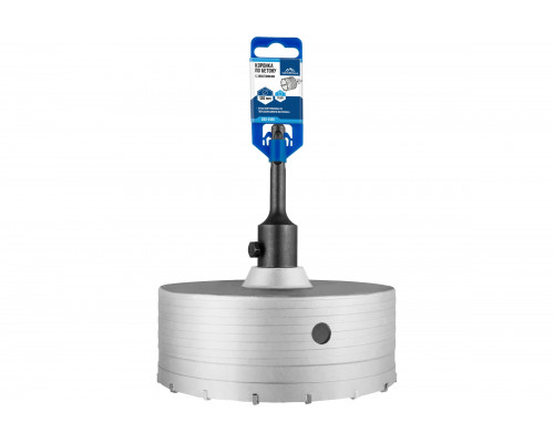 Коронка в сборе по бетону (120 мм; М22) Vertextools 222-0120