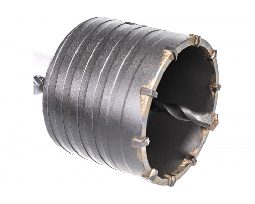 Коронка в сборе по бетону (75 мм; М22) Vertextools 222-0075