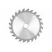 Диск пильный по дереву (180х22.23-20 мм; 24 зуба) Vertextools 180-24-22
