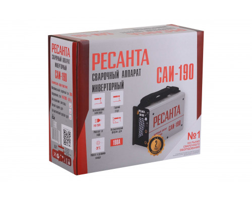 Инверторный сварочный аппарат Ресанта САИ 190 65/2