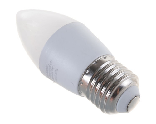 Светодиодная лампа Ресанта LL-R-C37-6W-230-4K-E27 (свеча, 6Вт, нейтр., Е27) 76/1/10