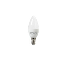Светодиодная лампа Ресанта LL-R-C37-5W-230-4K-E14 (свеча, 5Вт, нейтр., Е14) 76/1/2